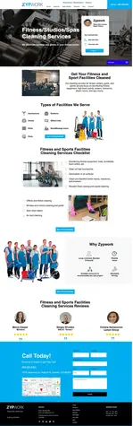 After | Cleaning Company Wix Redesign