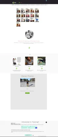 Before | Fitness Center Wix Site Design