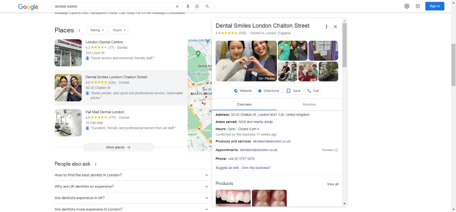 Dentists London | Get Dentist SEO | Yudha Global