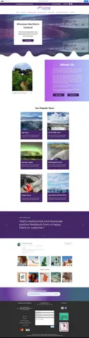 After | Travel Wix Website Redesign