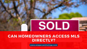 Can homeowners access MLS directly?