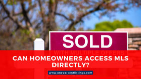 Can homeowners access MLS directly?
