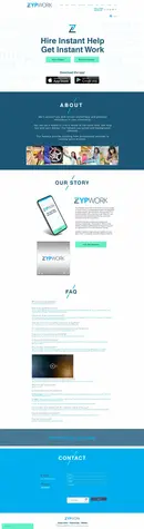 Before | Cleaning Company Wix Redesign