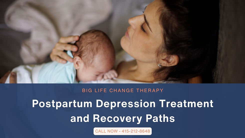 Postpartum Depression Treatment and Recovery Paths