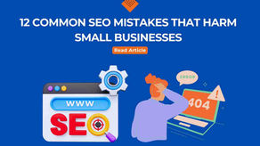 12 mistakes small business owners make when using seo