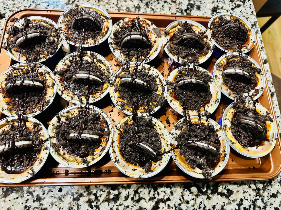 Oreo Cheesecake Cupcakes