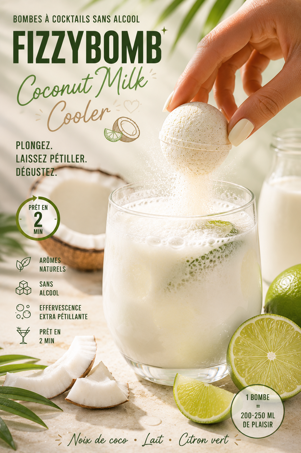 Coconut Milk Cooler x6