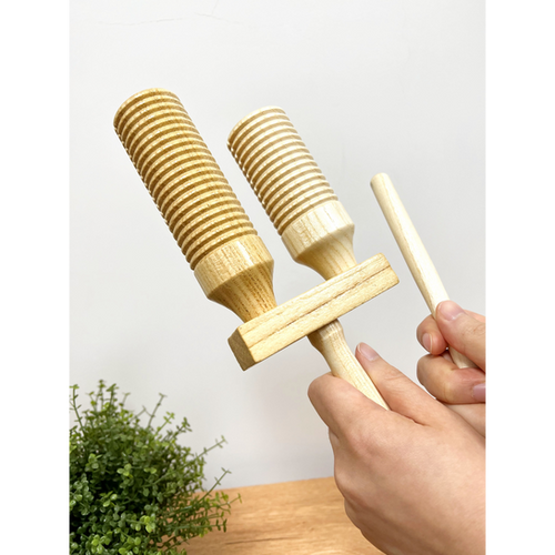 雙音木魚 Two-Tone Wood Block | 中國樂器 Chinese Instruments | Genesis