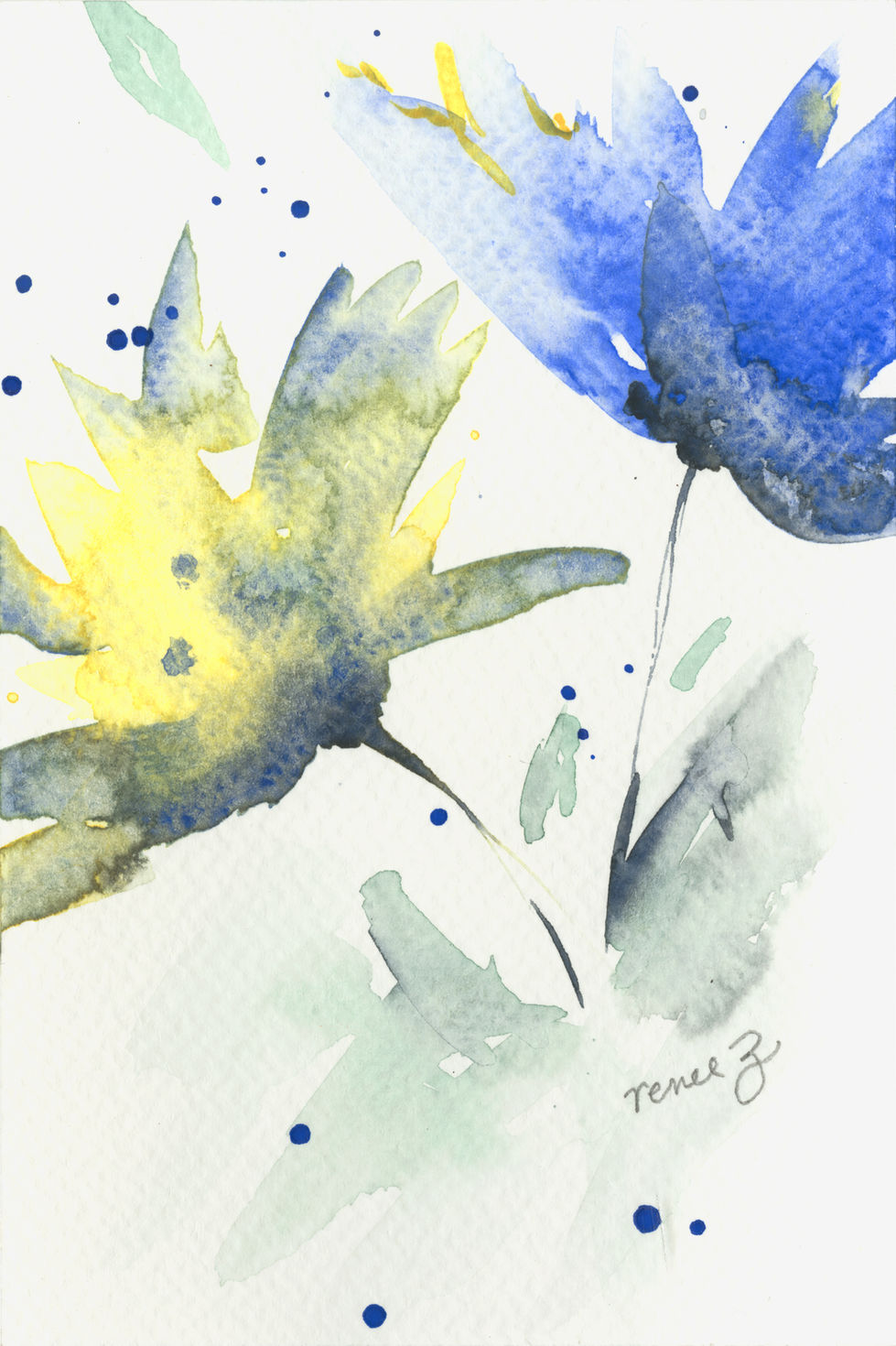 Floral watercolor