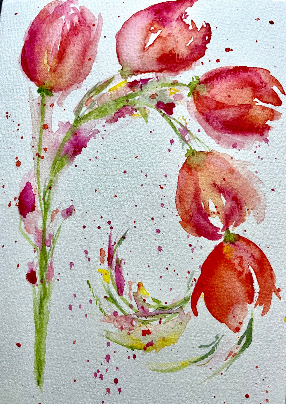 "Growth" watercolor