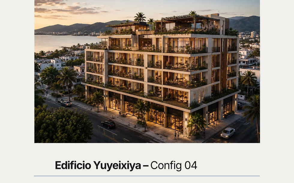 Edificio Yuyeixiya – Config 04
Sistema Integral ICF-PSE | Losas StrongTop-M1
Concepto
Capacidad evolutiva.
Cuando un proyecto reúne usos distintos, alturas variables y necesidades estructurales cambiantes, la solución no consiste en combinar sistemas diferentes. Consiste en permitir que la capacidad del sistema evolucione junto con el edificio.
ICF Pared Sólida Ensamblable y StrongTop M1 son nuestra elección para esta configuración. Juntos permiten que la estructura responda con distintos niveles de capacidad dentro de una misma lógica constructiva, adaptándose a las exigencias específicas de cada nivel sin abandonar la continuidad del sistema.
El resultado no es una serie de soluciones independientes resolviendo condiciones particulares. Es la aplicación de un sistema capaz de transformarse conforme el proyecto lo requiere, manteniendo una misma filosofía de desempeño de principio a fin.