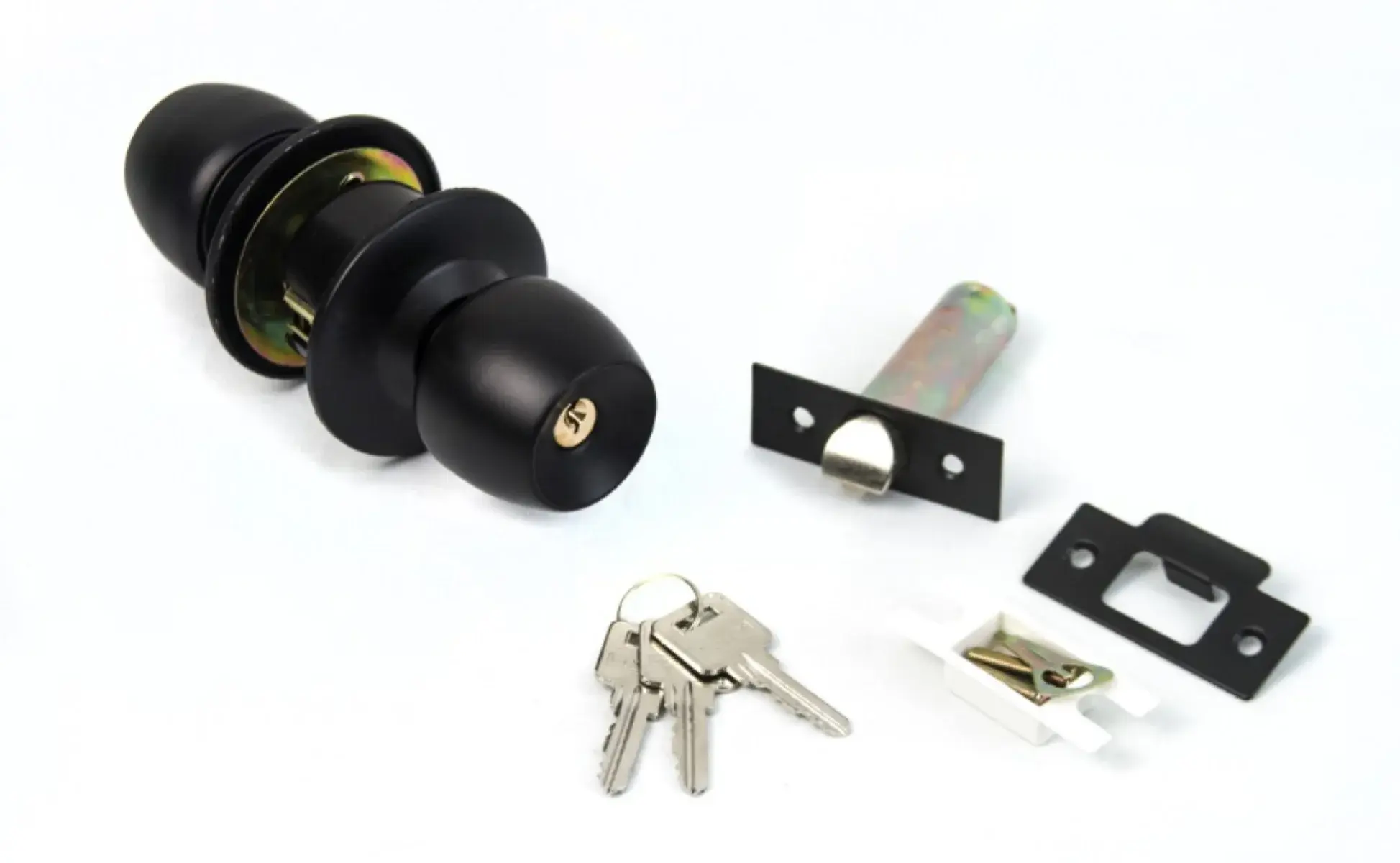 FECHADURA TUBULAR PREMIUM PRETA MULTIPLA