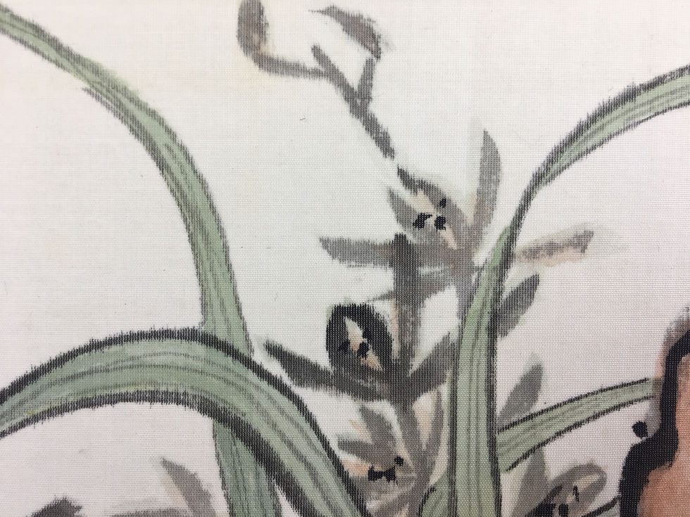 Thumbnail: fukuda kodojin painting iris rock view-3