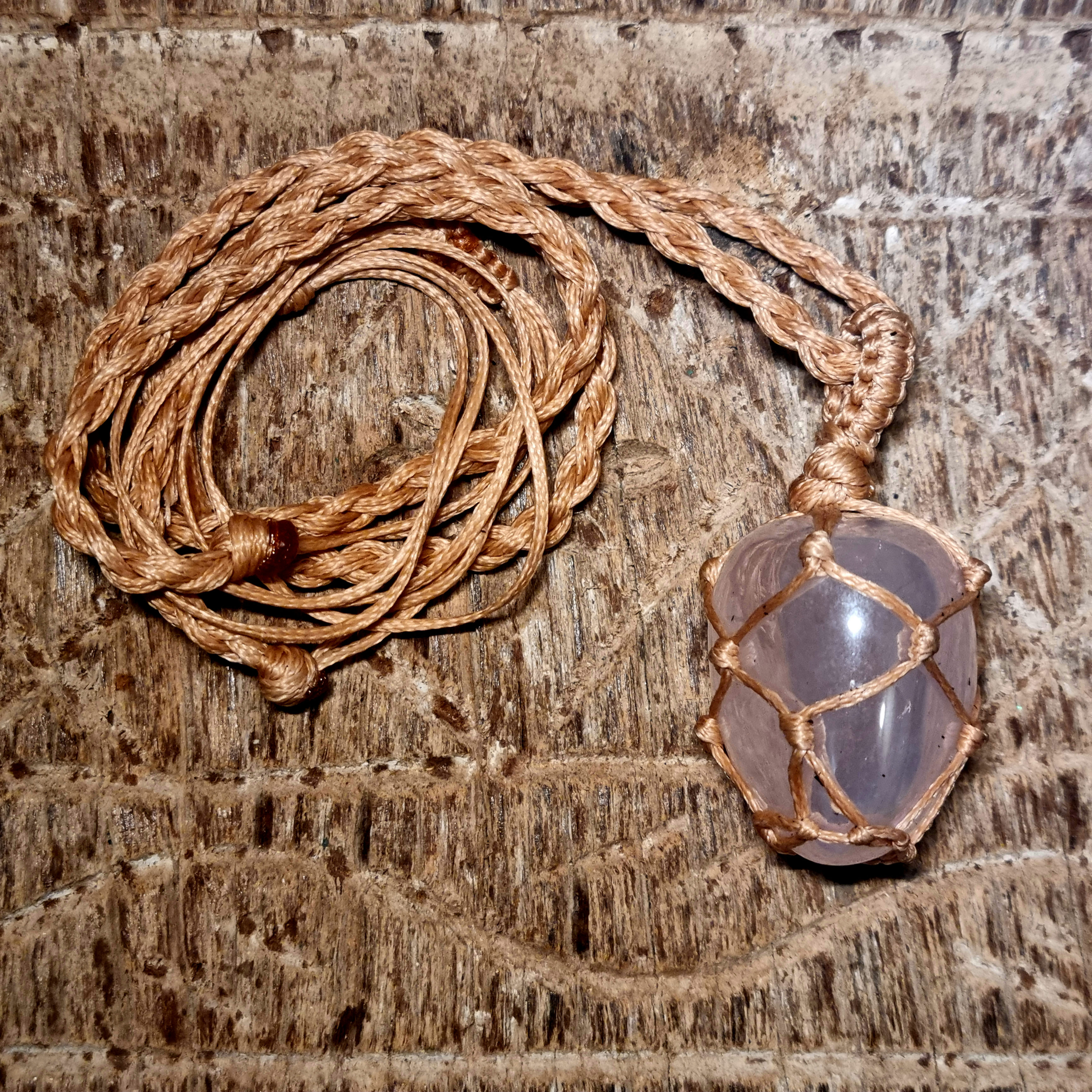 Folk Talisman - Rose Quartz AURA