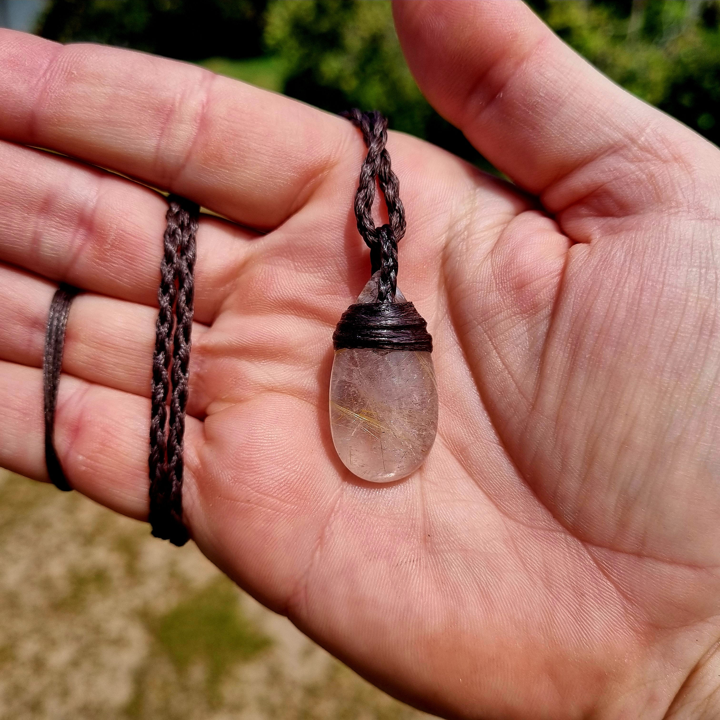 Golden Rutile Tribe Talisman