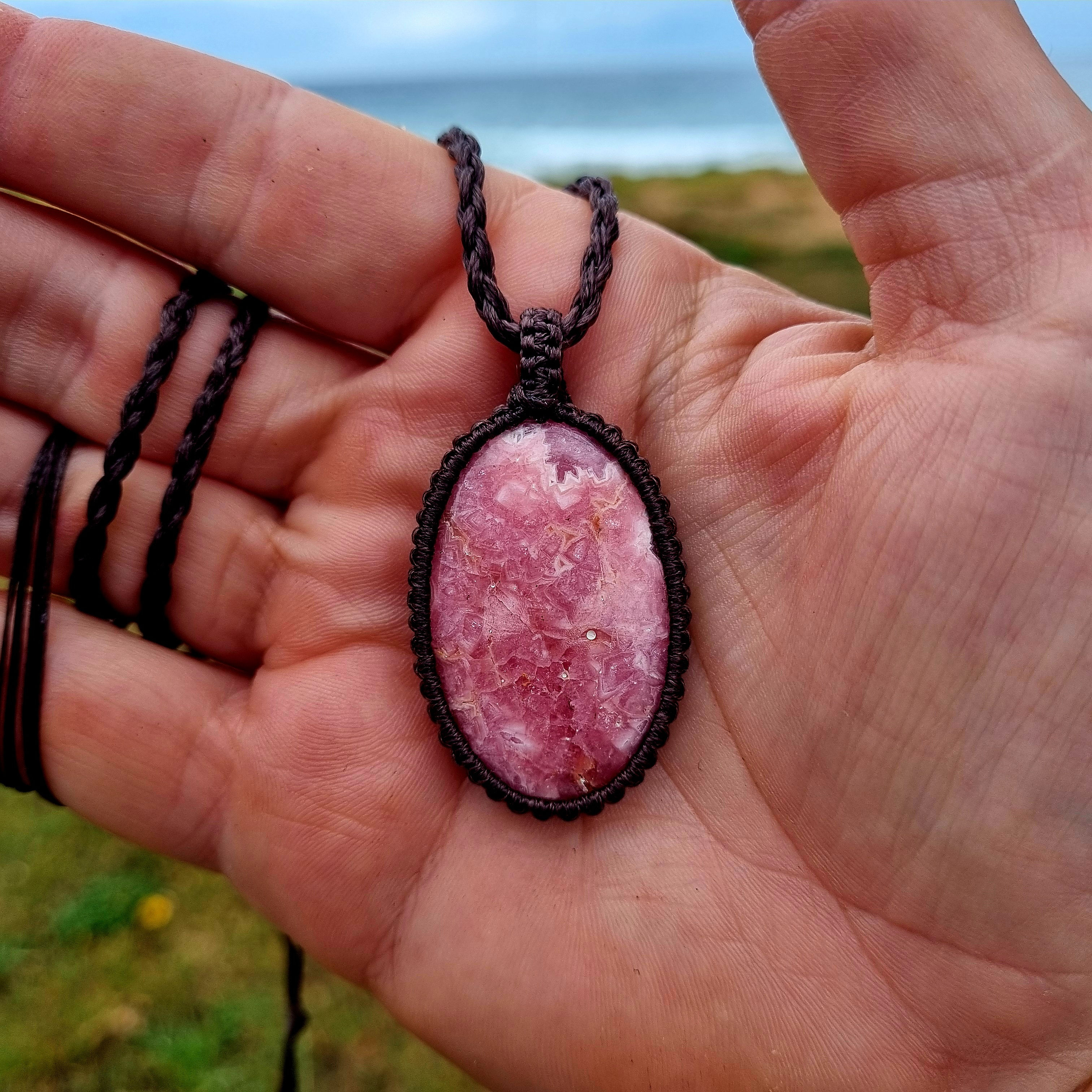 Rhodochrosite Soul Talisman