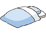 布団のイラスト