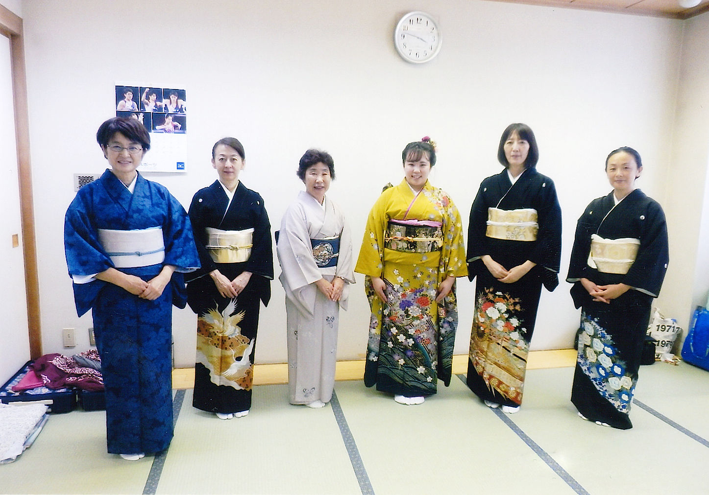 着物教室の生徒達