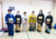 着物教室の生徒達