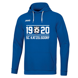 Kaputzensweater blau