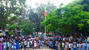 Cérémonie de levée des couleurs