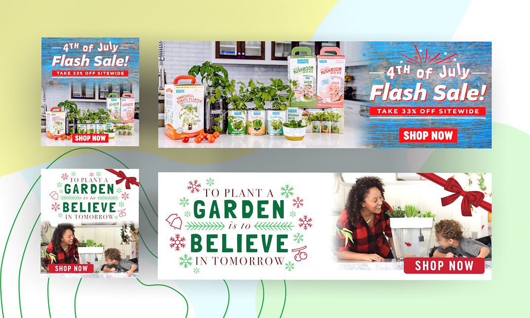 Back to the Roots, Oakland, Bay Area, Graphic Design, Digital Ads, Packaging Design, Adobe Illustrator, Adobe Photoshop, San Francisco, Bay Area