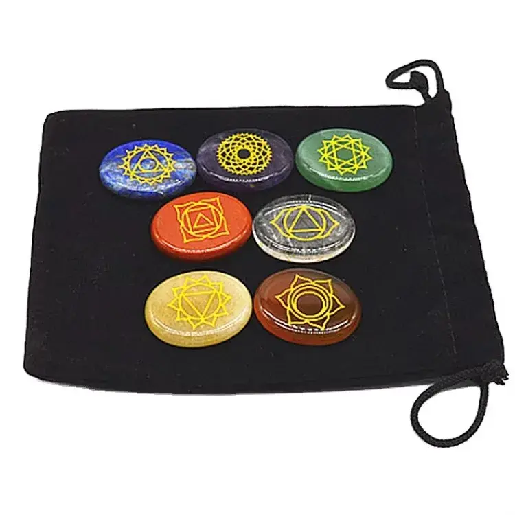 Thumbnail: 7 Chakra Stone Sets Reiki Crystals Chakra Stones for Healing