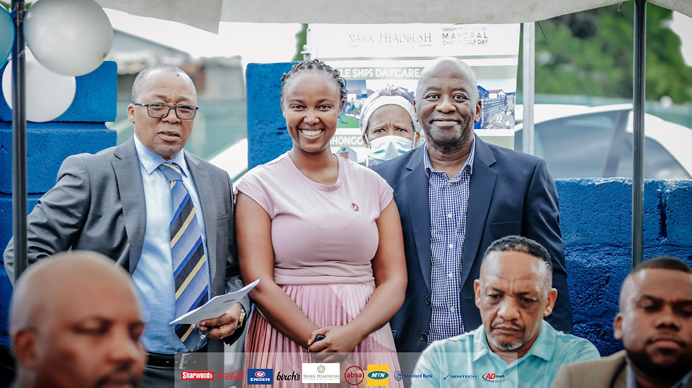 NMB Mayoral Charity Golf Day Handover Ceremony