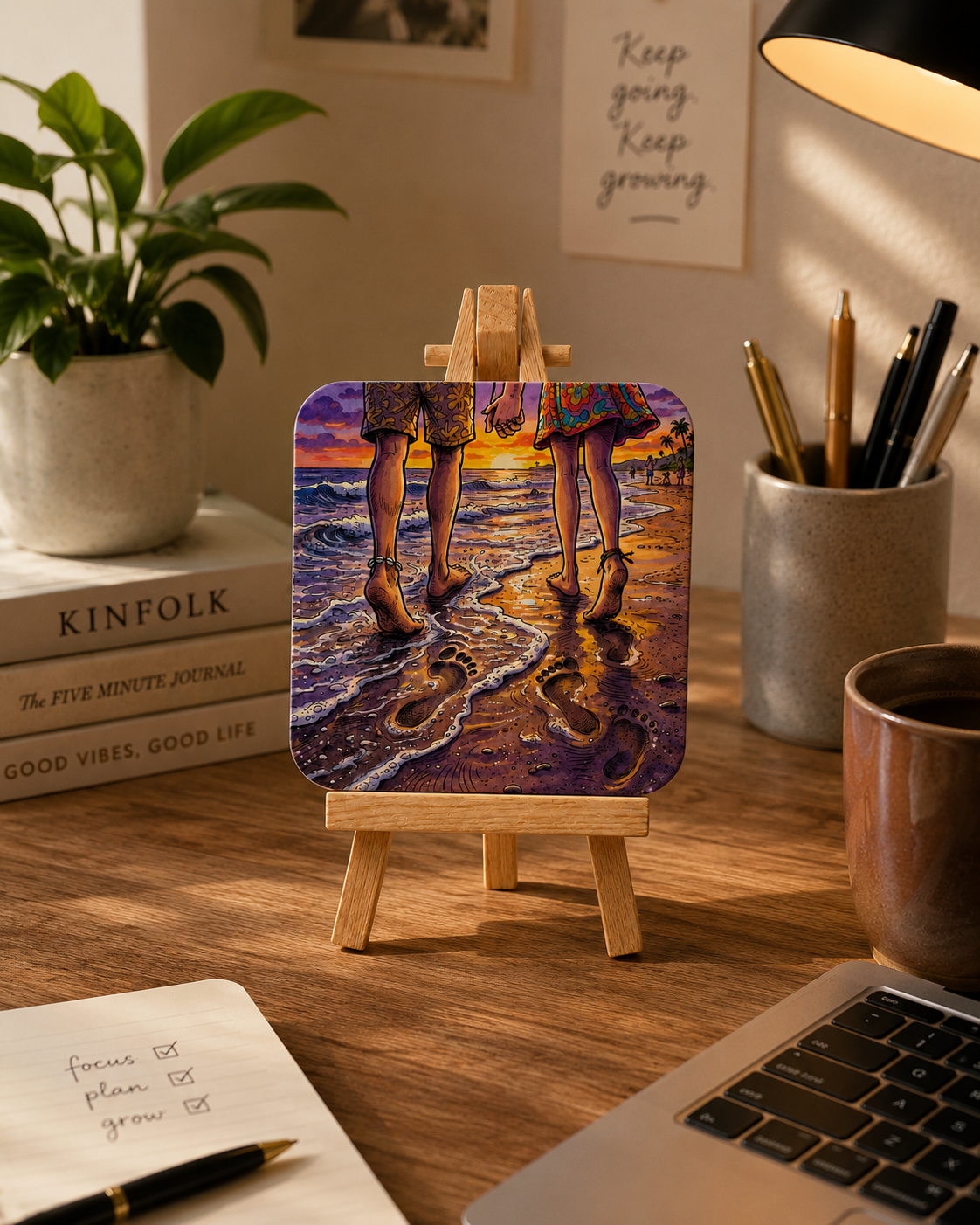 Nostalgic Beach Walk