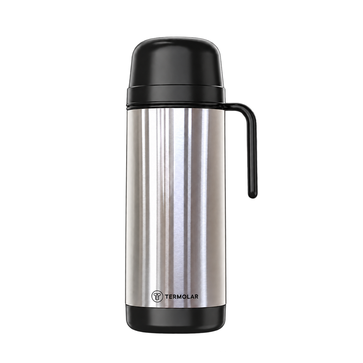 Garrafa térmica Lúmina com alça 1 L Inox