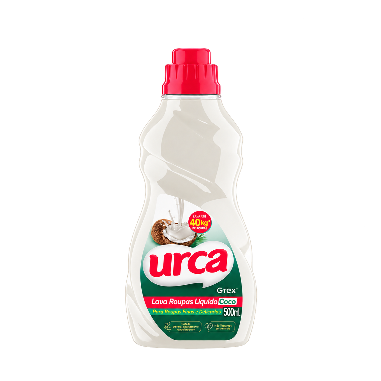 Lava-roupas líquido de coco Urca 500 ml