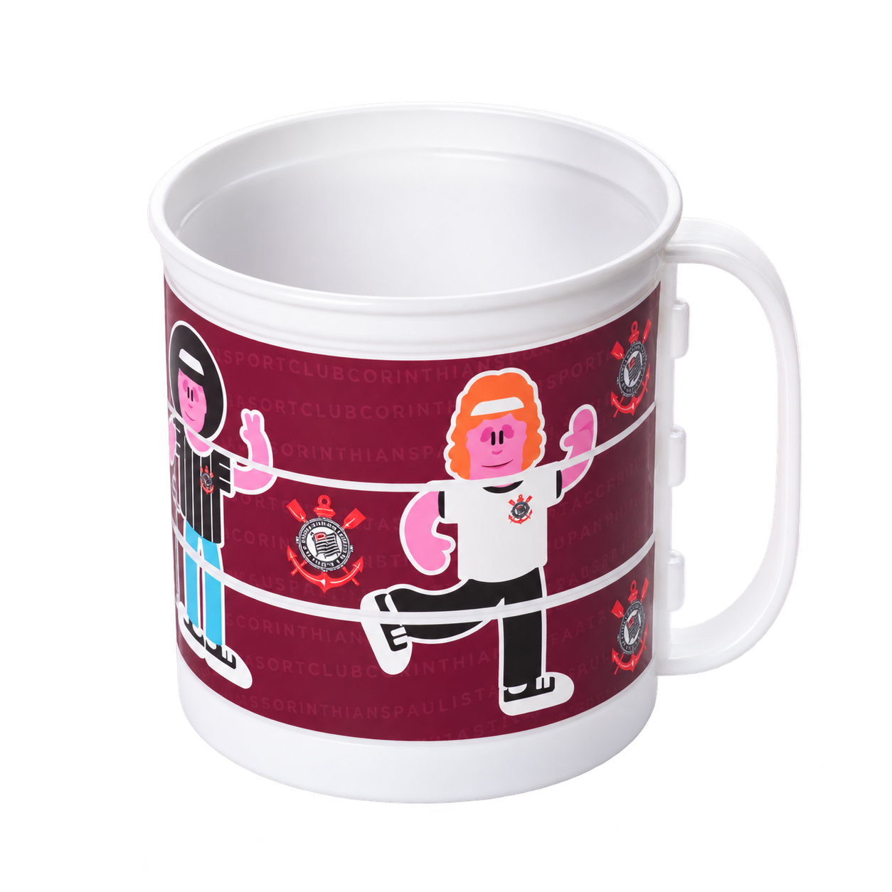 Caneca Divertida Corinthians Kids 360 ml