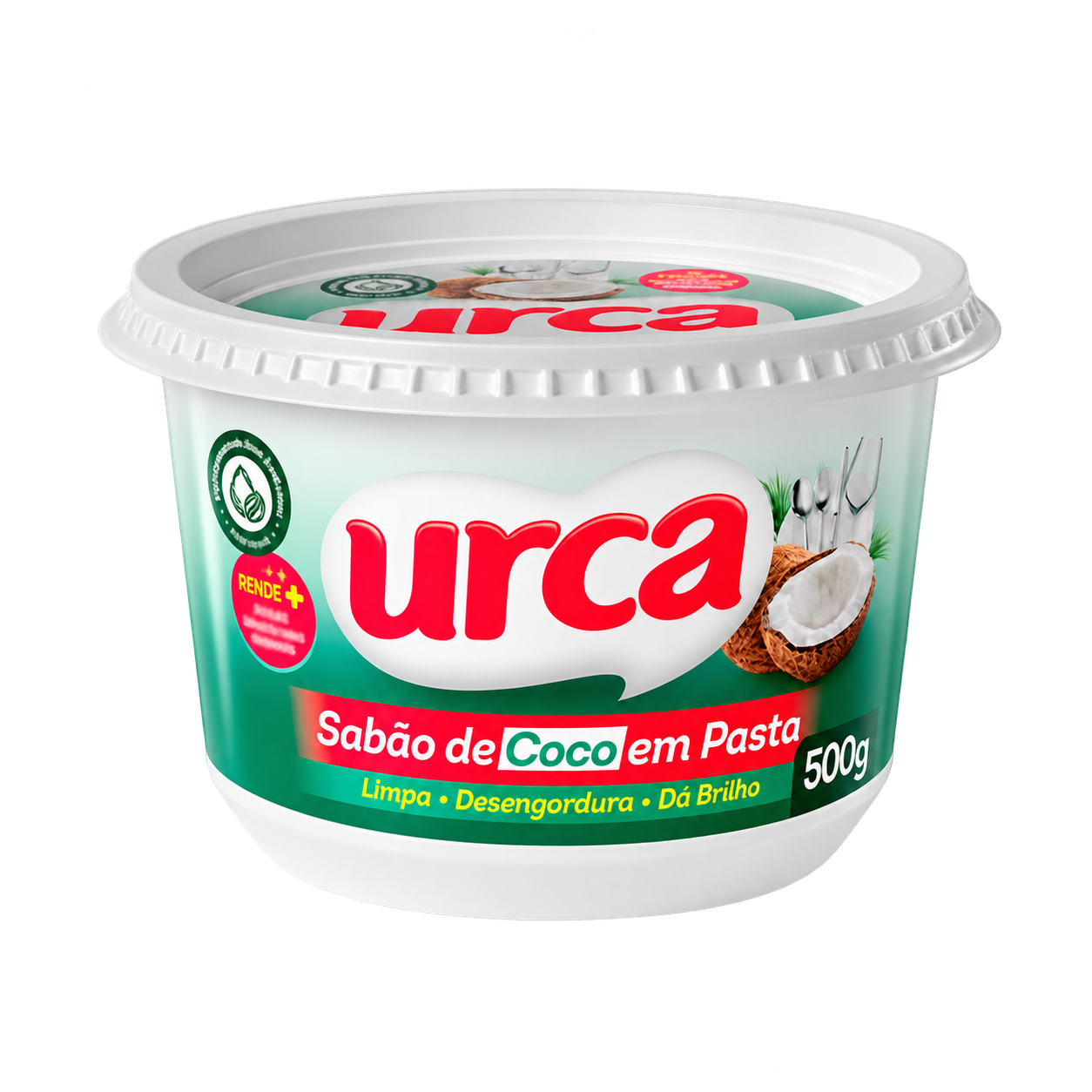 Sabão em pasta de coco Urca 500 g