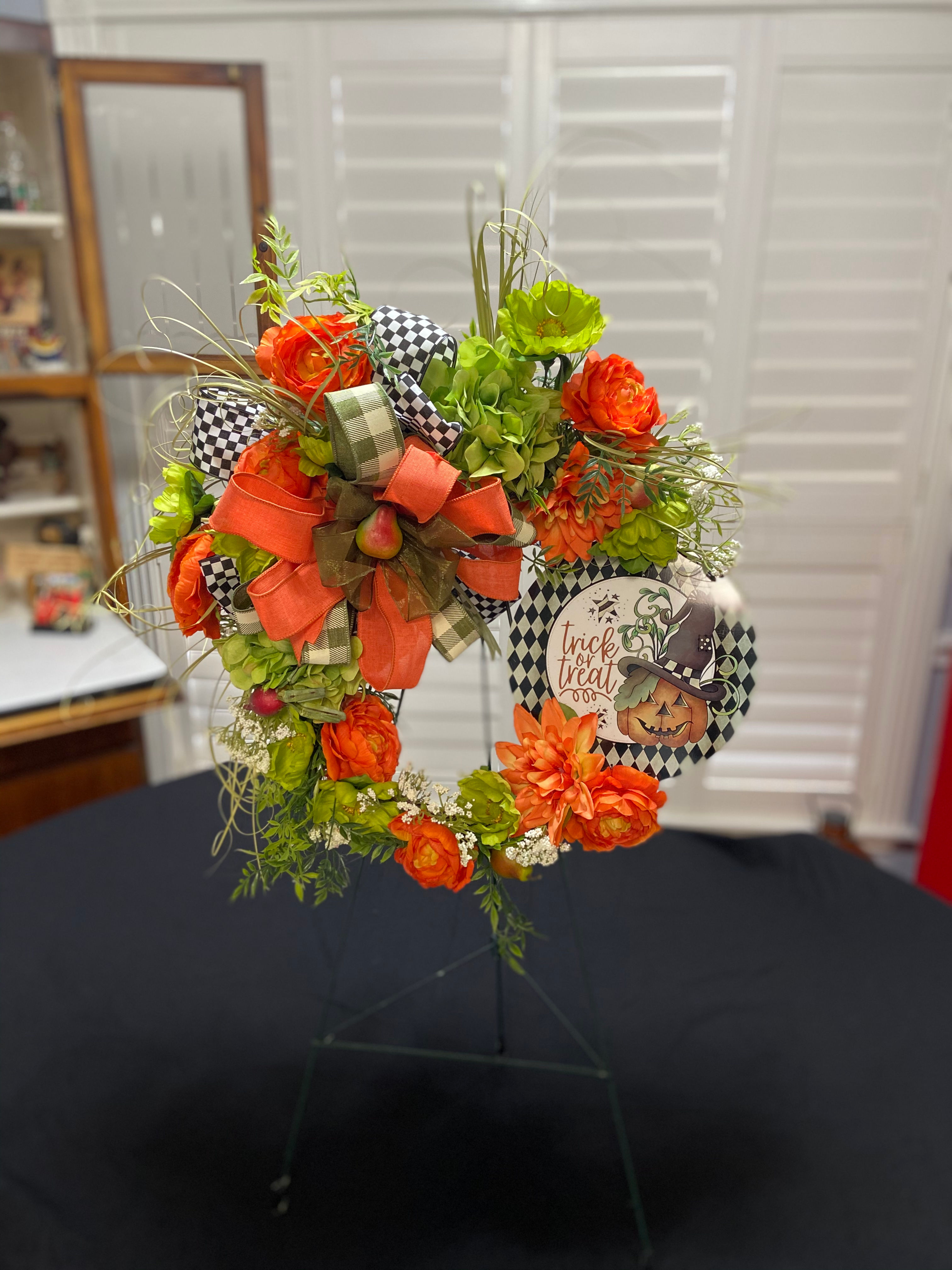 Trick or Treat Wreath