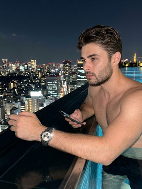 Pool side in Tokyo Prompt. For Nano Banana Pro 2.