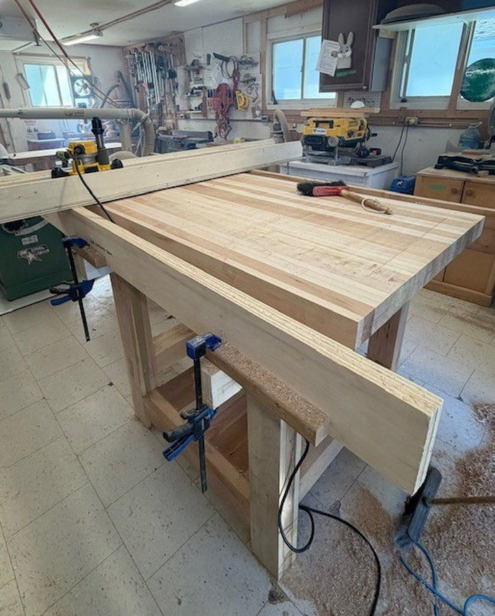 New Shop Workbench