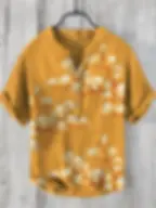 Miniatura: Primavera e verão camisas masculinas e femininas estação independente casual 