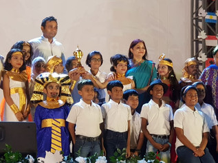 Secured First Prize in choreography( Kalaiedoscope)