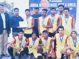 Won the First Prize in Jogga Inter School Basketball Championship 2019