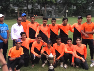Won The Cricket Tournament organized by Jamshedpur Sports Club