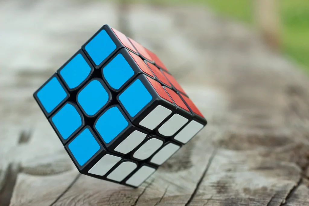 A solved Rubik's Cube