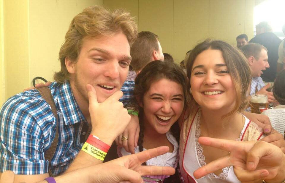 Dillan Taylor at Oktoberfest in Munich