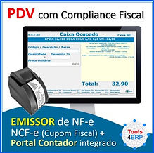 PDV com compliance fiscal