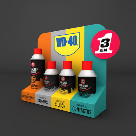 Exhibidor 3D 3 en 1 Angieeindesign diseñadora grafica Angiee Vanesa Padilla Mendez