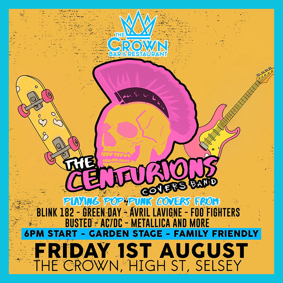 LIVE MUSIC IN THE GARDEN - The Centurions