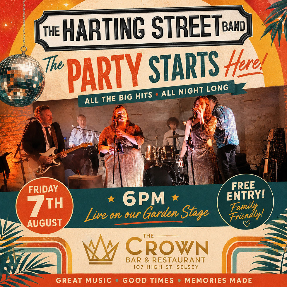 Live Music - The Harting Street Band