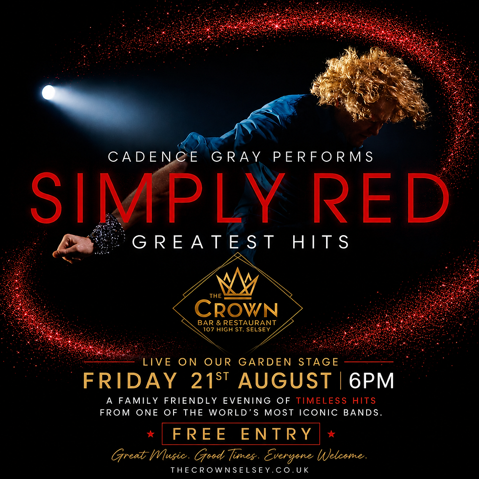 Live Music - Simply Red by Cadence Gray