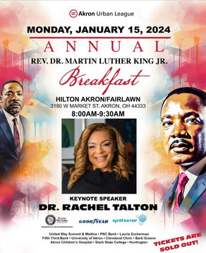 Dr. Rachel Talton Inspires at Akron Urban League MLK Breakfast