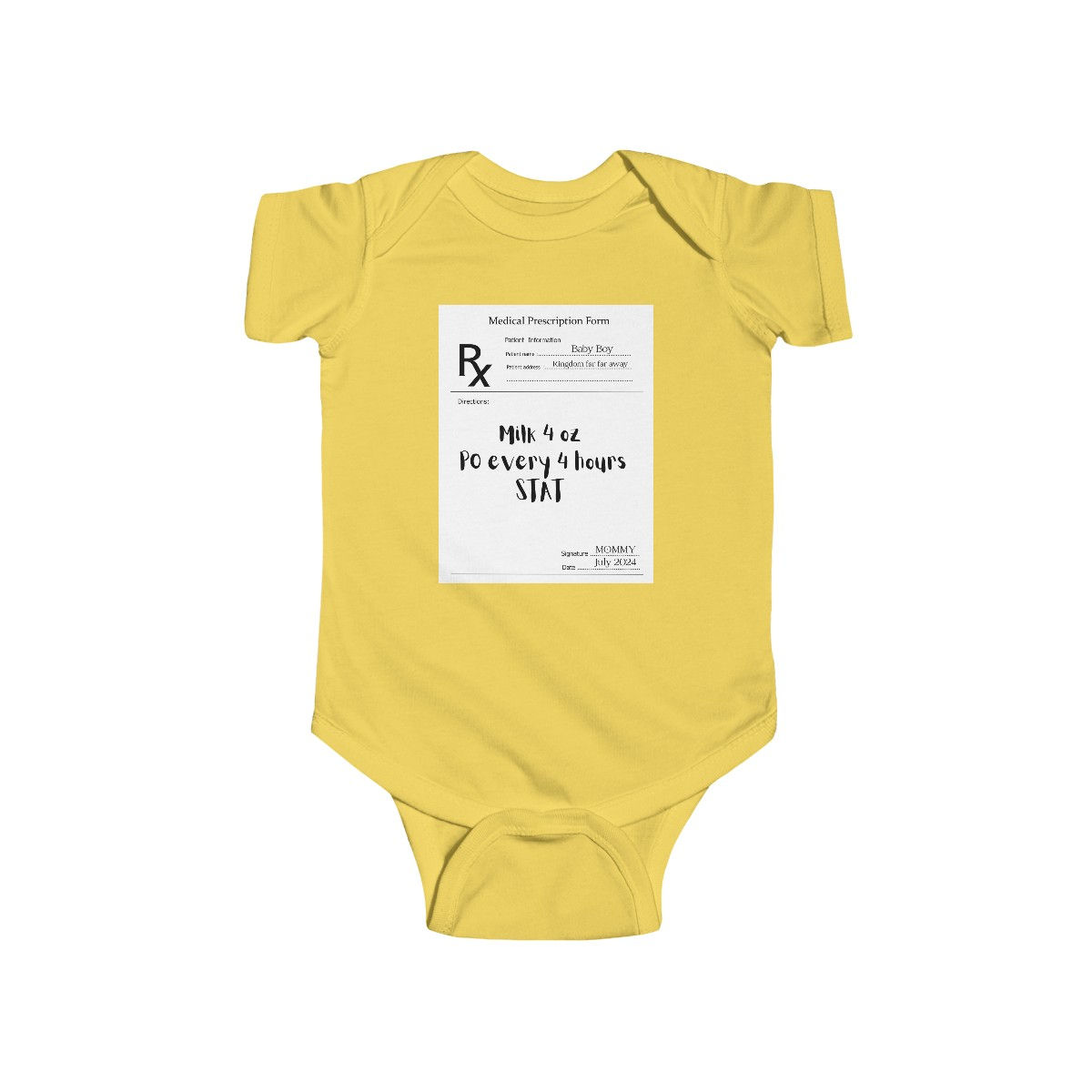 Baby, milk RX, milk prescription