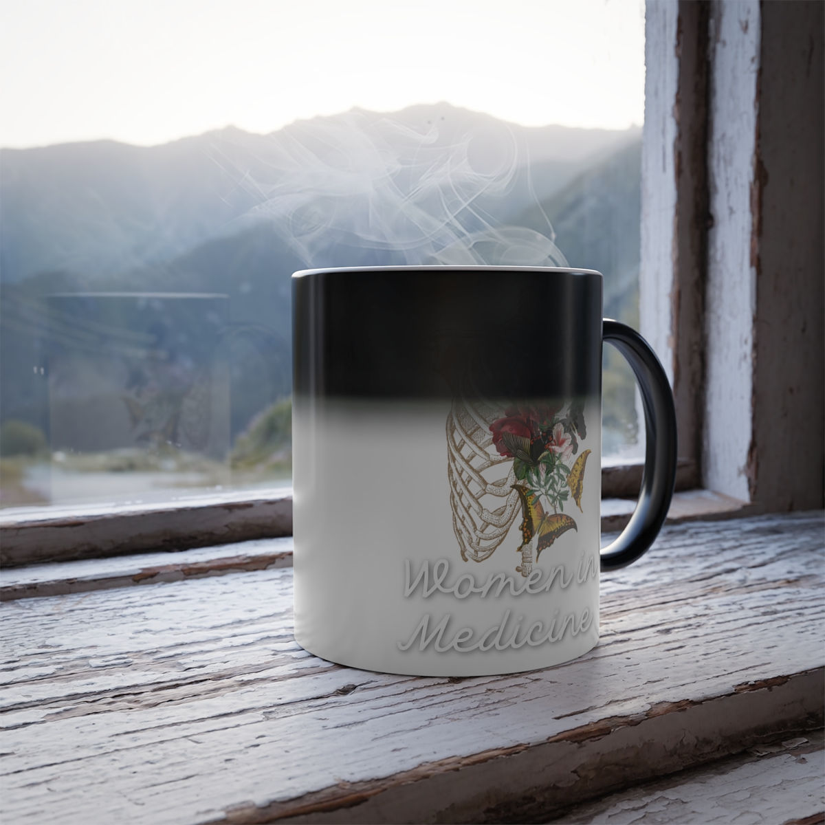 Women In Medicine. Medicine. Residency Color Morphing Mug, 11oz